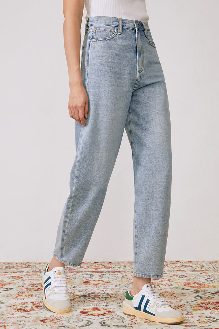 Queens Of Noise High Rise Barrel Jeans HJ026 [FINAL SALE]