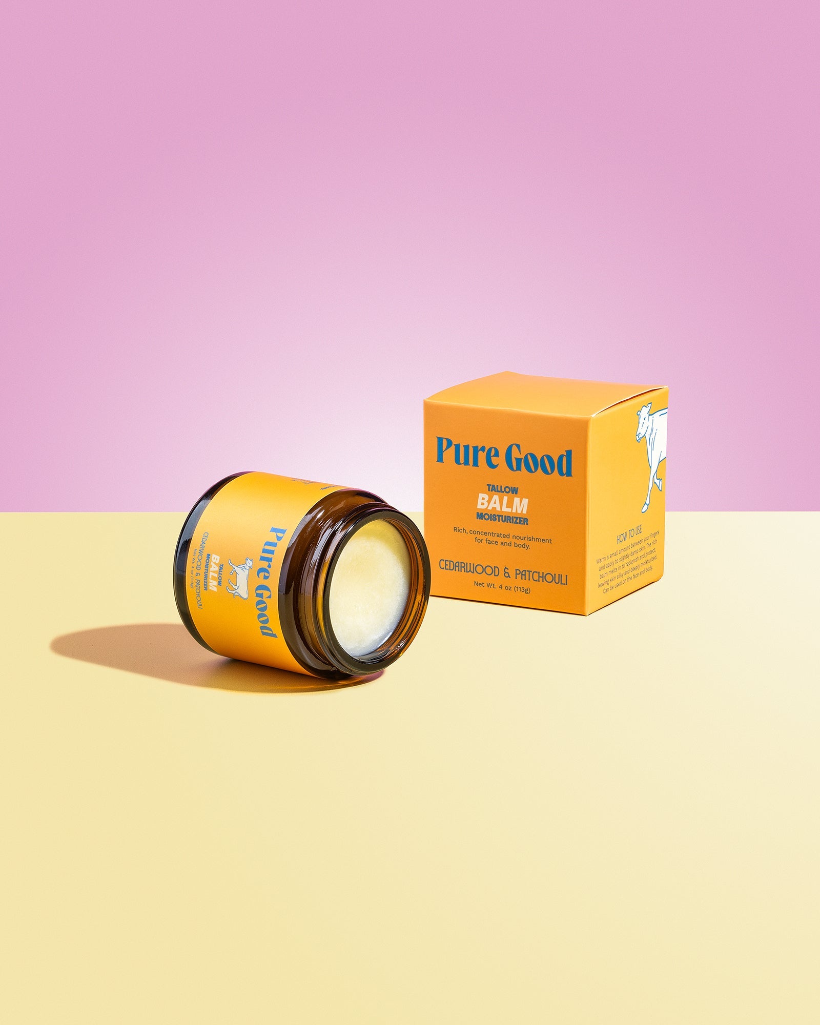 Cedarwood + Patchouli Tallow Balm - Firming & Balancing