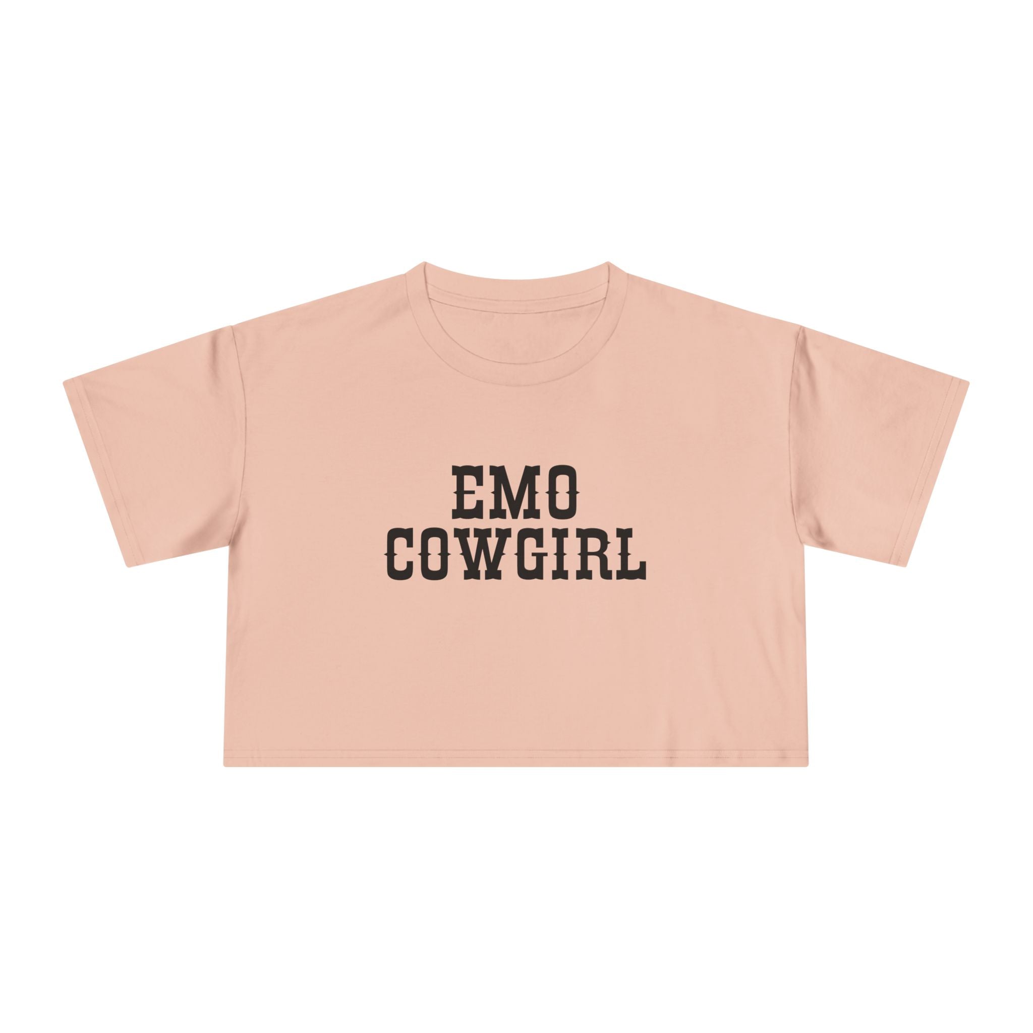Emo Cowgirl Cropped Tee