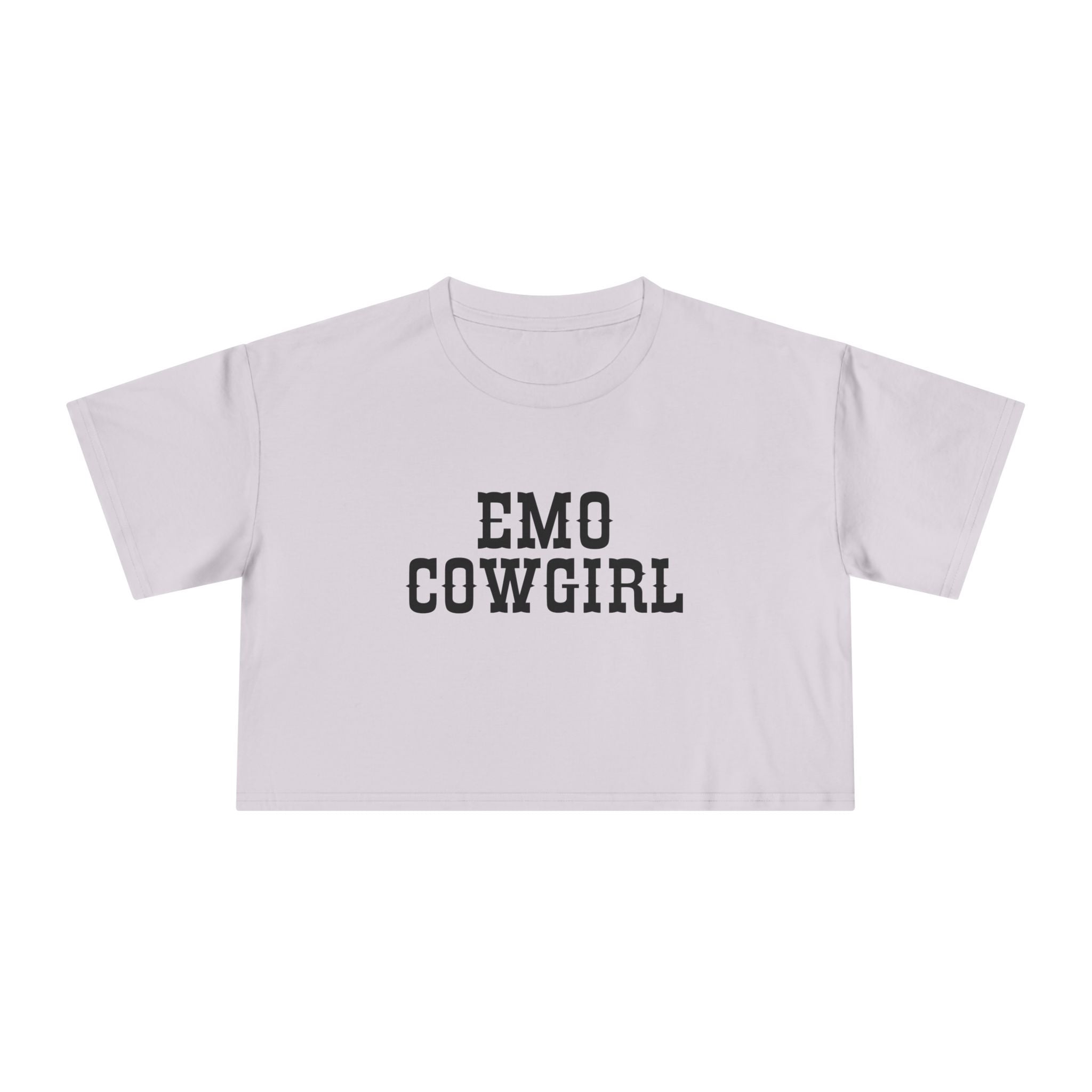 Emo Cowgirl Cropped Tee