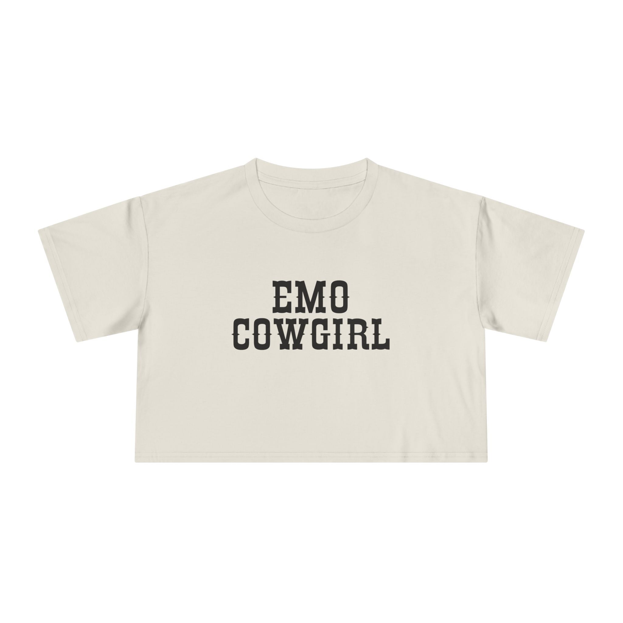 Emo Cowgirl Cropped Tee